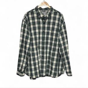 Carhartt Relaxed Fit Plaid Long Sleeve Button Up